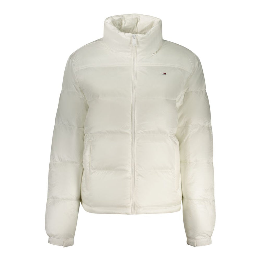 Tommy Hilfiger Women's White Polyester Jacket