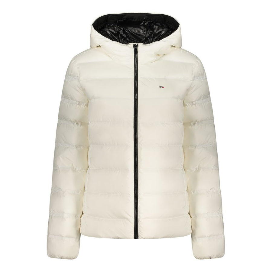 Tommy Hilfiger Women's White Polyester Jacket