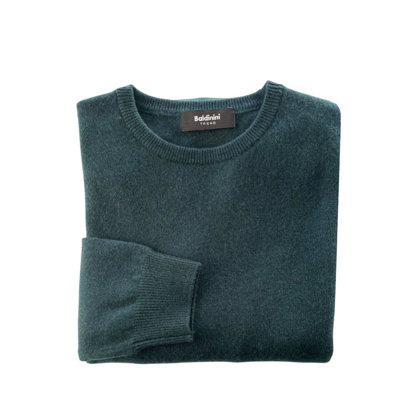 Baldinini Trend Kaschmirpullover in Grün