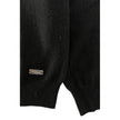 Baldinini Trend Schwarzer Kaschmirpullover