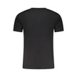 Aeronautica Militare Schwarzes Baumwoll-T-Shirt für Herren