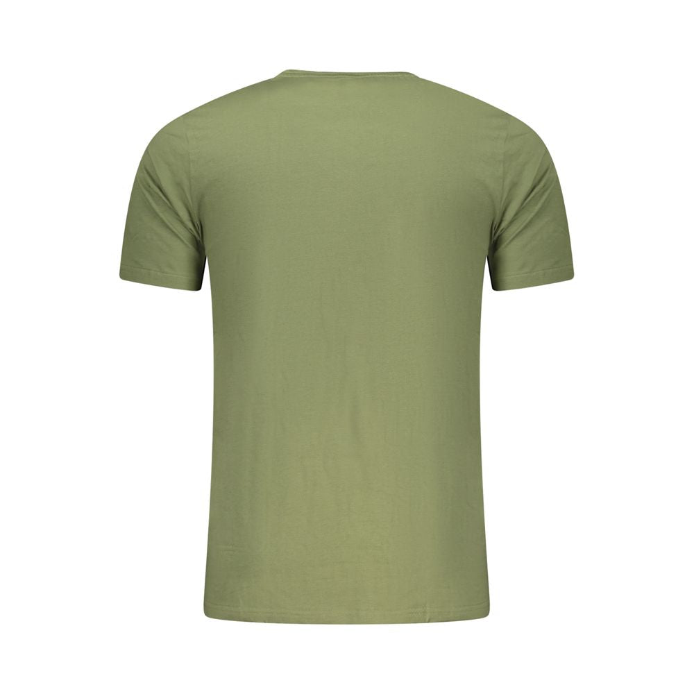 Aeronautica Militare Herren-T-Shirt aus Verde-Baumwolle