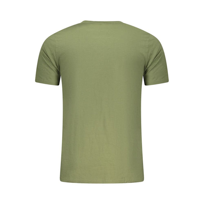 Aeronautica Militare Herren-T-Shirt aus Verde-Baumwolle