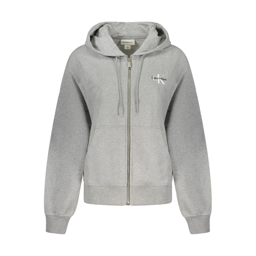 Calvin Klein Grey Cotton Sweatshirt