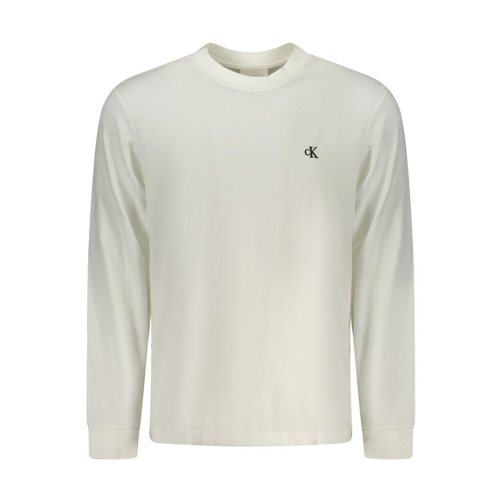 Calvin Klein Men's White Cotton T-Shirt
