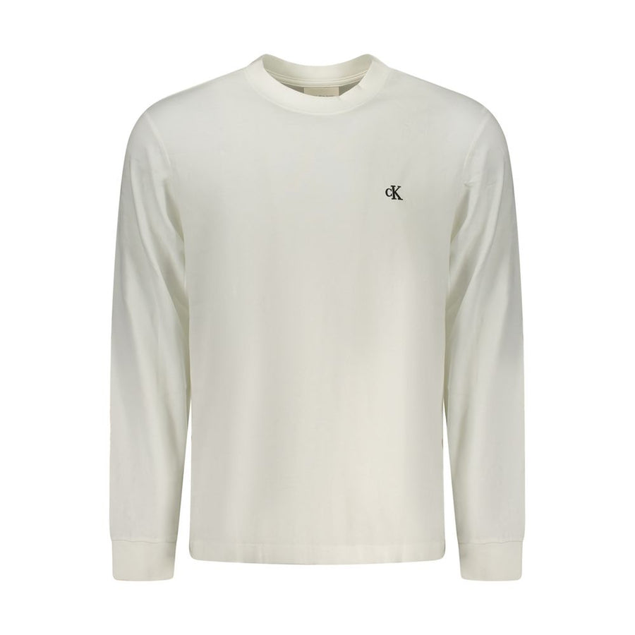 Calvin Klein Men's White Cotton T-Shirt