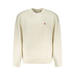 Calvin Klein Weißes Herren-Sweatshirt aus Baumwolle