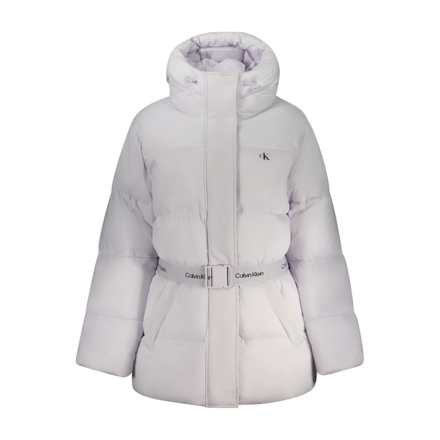 Calvin Klein Purple Nylon Jackets & Coats