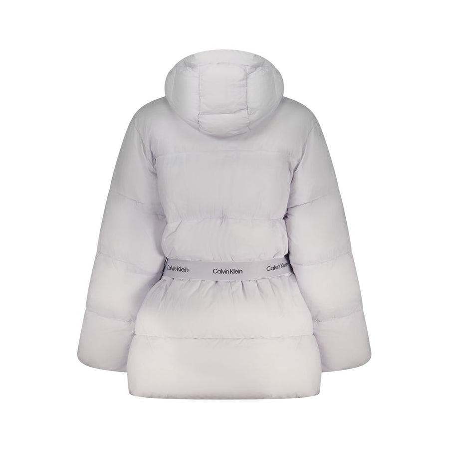 Calvin Klein Purple Nylon Jackets & Coats