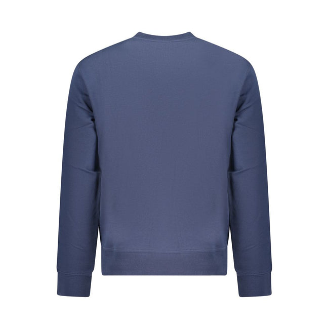 Hugo Boss Blaues Baumwoll-Sweatshirt für Herren