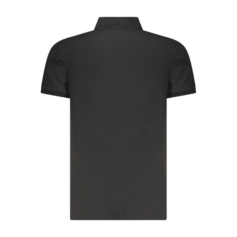 Calvin Klein Men's Black Cotton Polo Shirt