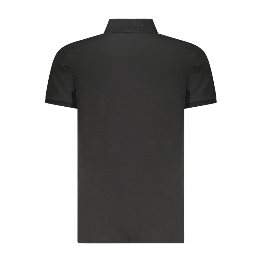 Calvin Klein Schwarzes Herren-Poloshirt aus Baumwolle