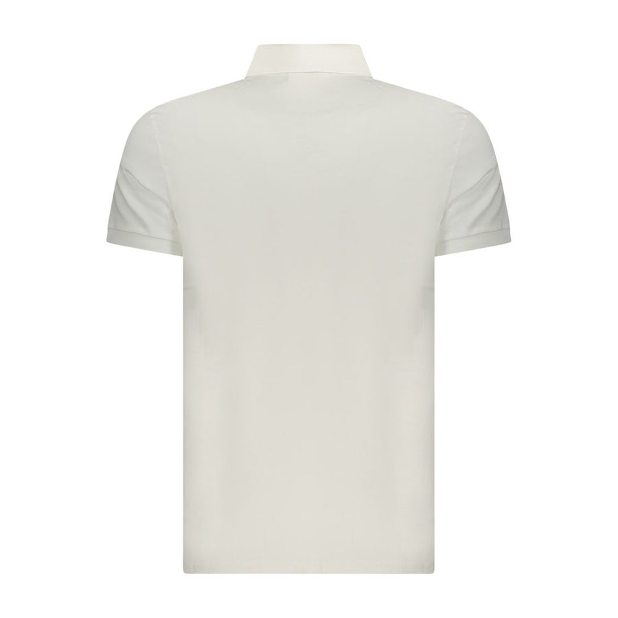 Calvin Klein White Cotton Men's Polo Shirt