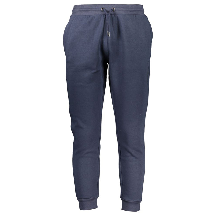 Cavalli Class Cotton Trousers in Blue