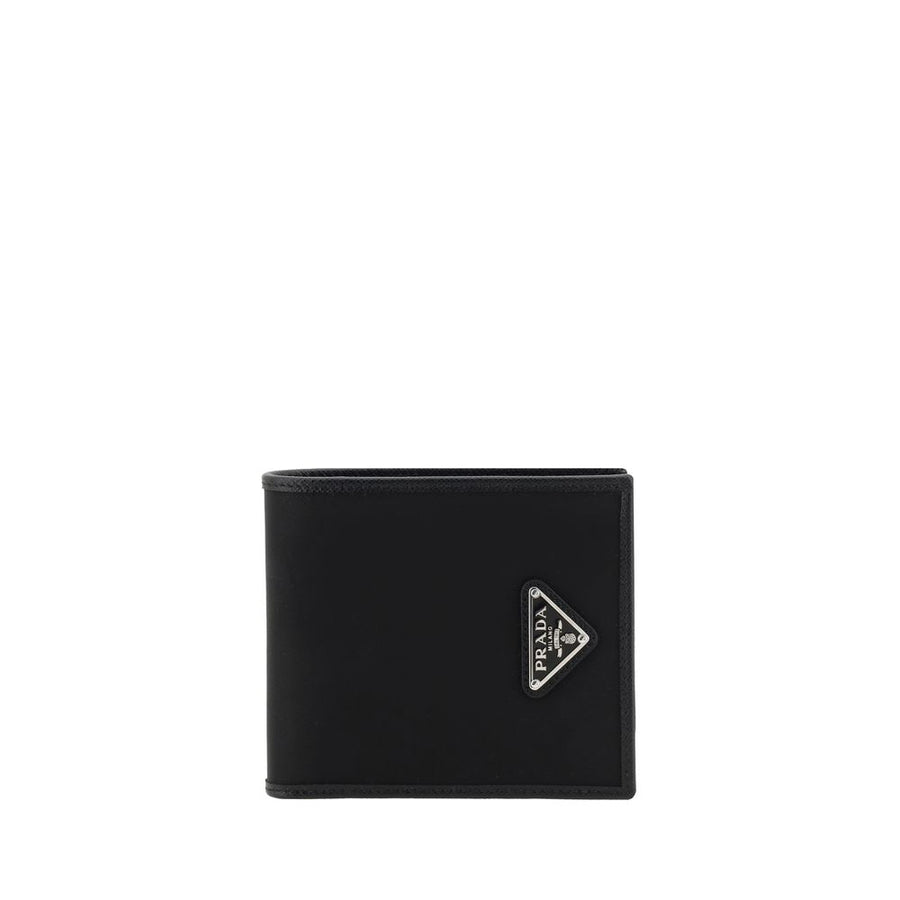 Prada Schwarzes Nylon Portemonnaie