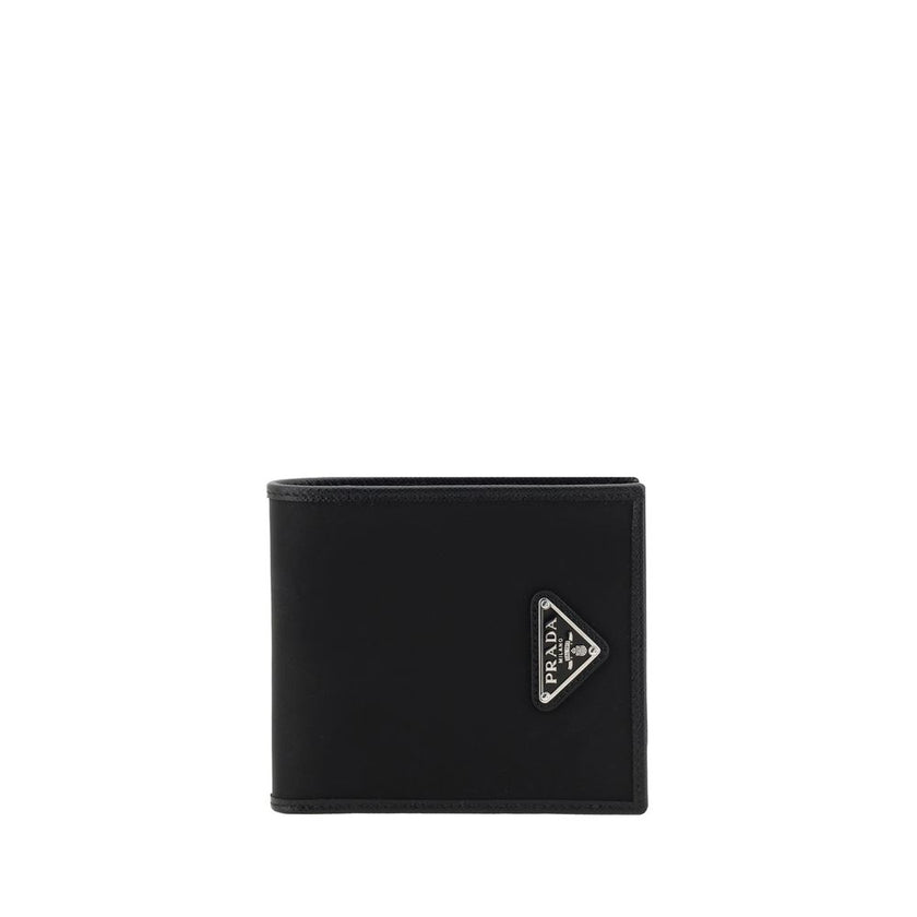 Prada Schwarzes Nylon Portemonnaie