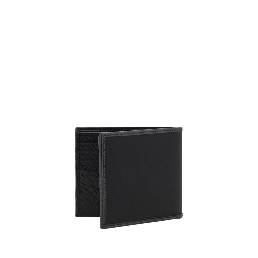 Prada Schwarzes Nylon Portemonnaie