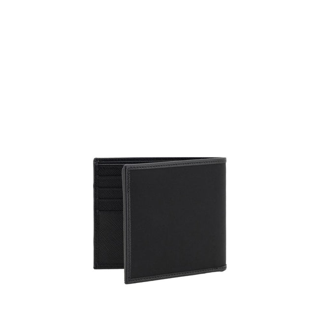 Prada Schwarzes Nylon Portemonnaie