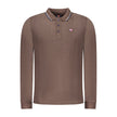 Norway 1963 Braunes Baumwoll-Poloshirt