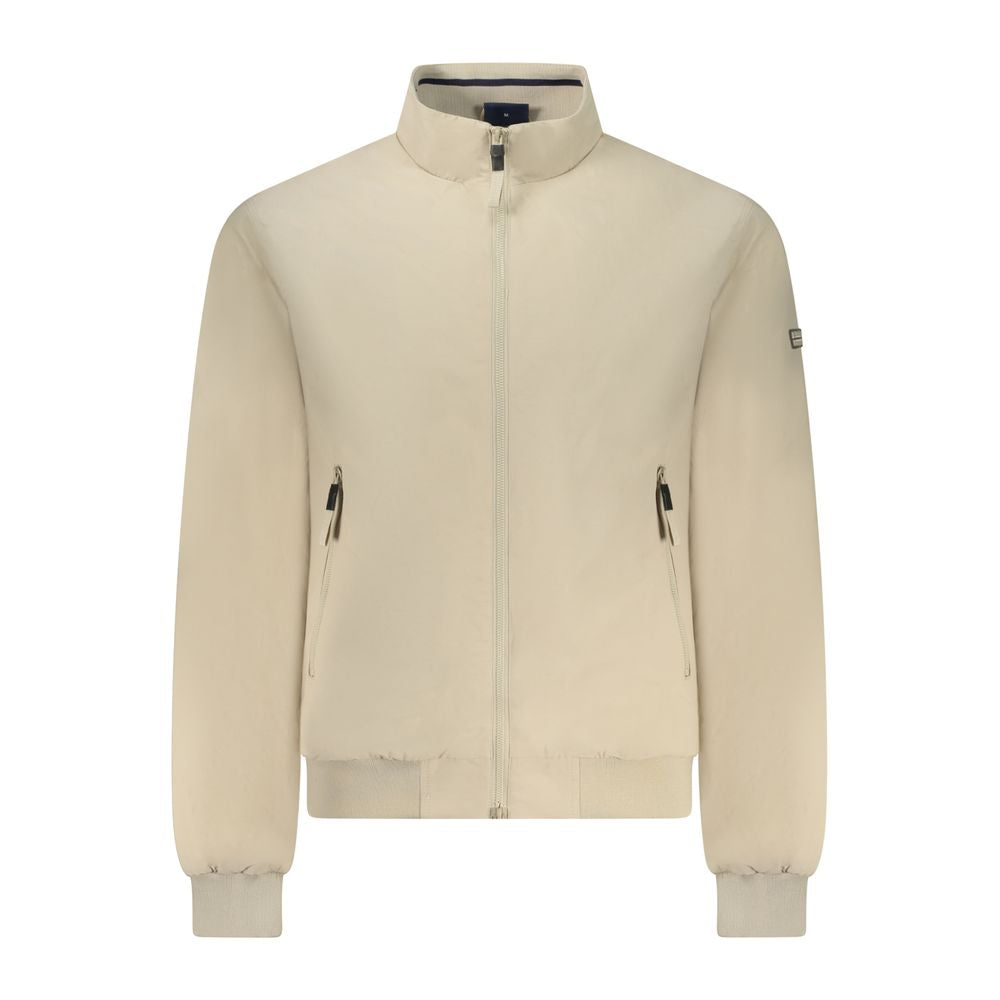 Norway 1963 Beigefarbene Baumwolljacke & Mantel