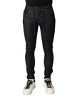 Dolce & Gabbana Schwarze Skinny-Jeans aus Baumwoll-Stretch für Herren