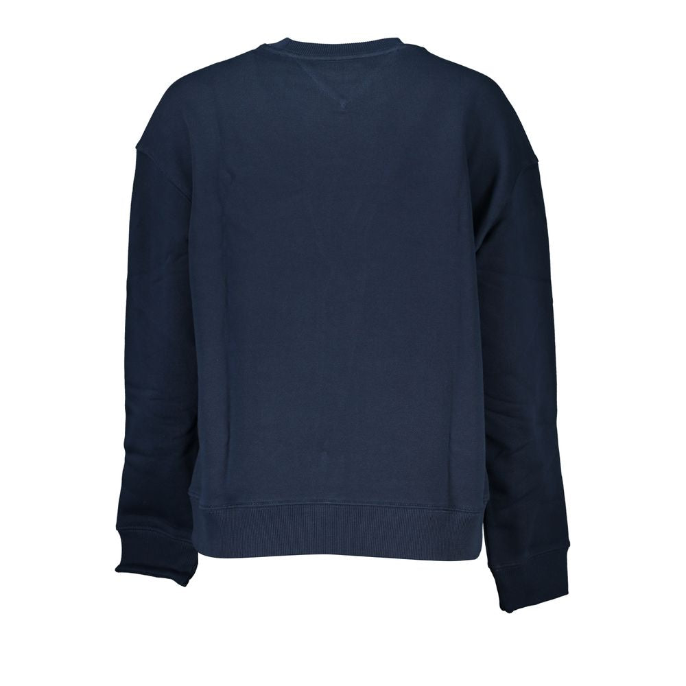 Tommy Hilfiger Women's Blue Cotton Sweatshirt