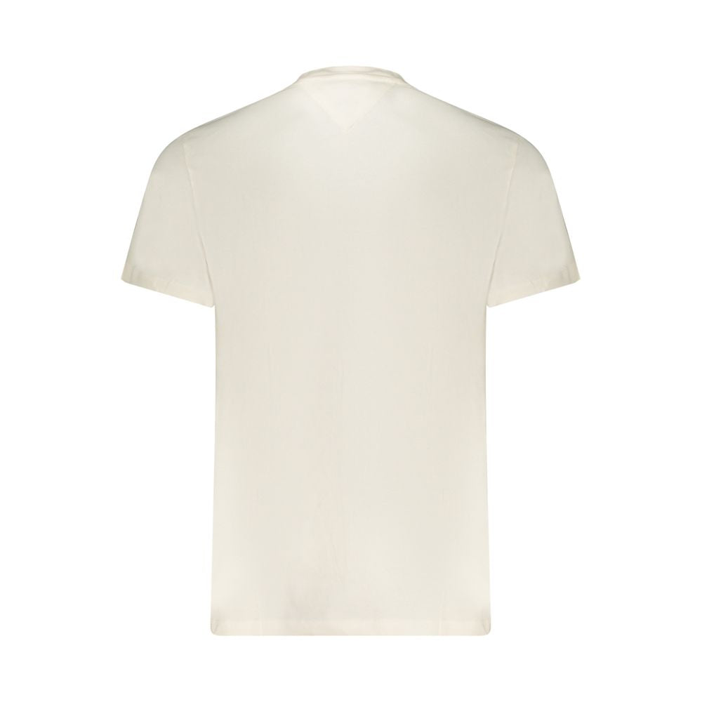 Tommy Hilfiger Men's White Cotton T-Shirt