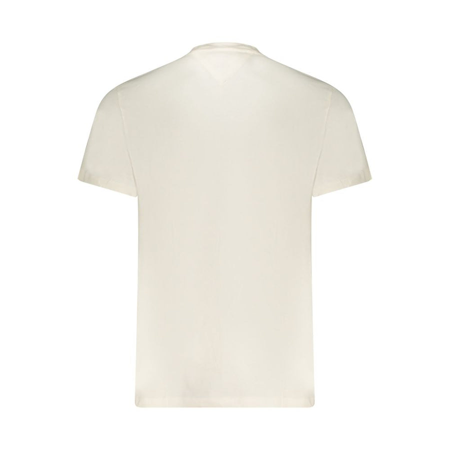 Tommy Hilfiger Men's White Cotton T-Shirt