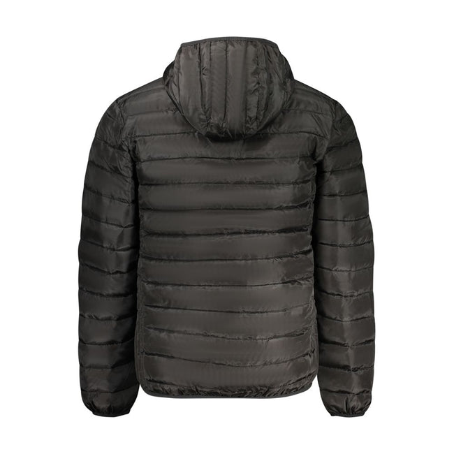 Accademia Militare Schwarze Polyester-Herrenjacke