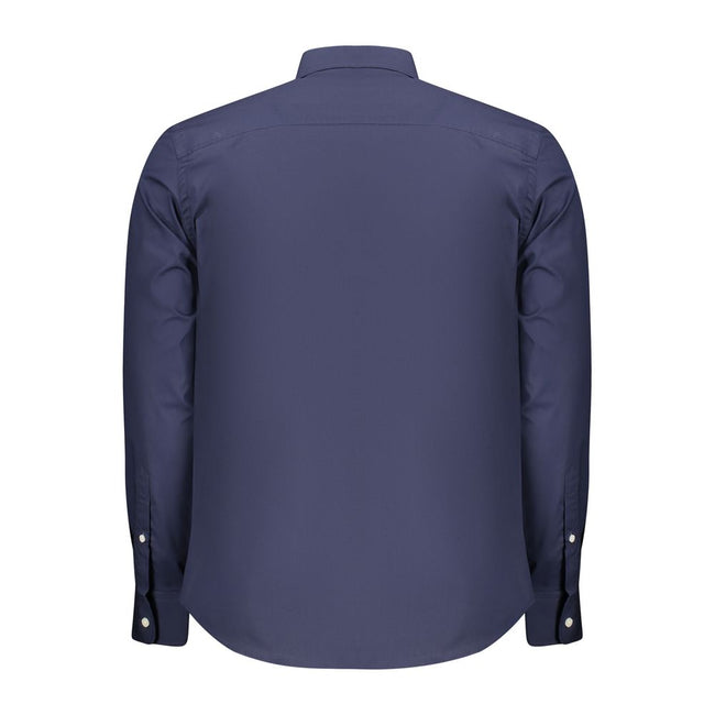 North Sails Blu Baumwollhemd für Herren
