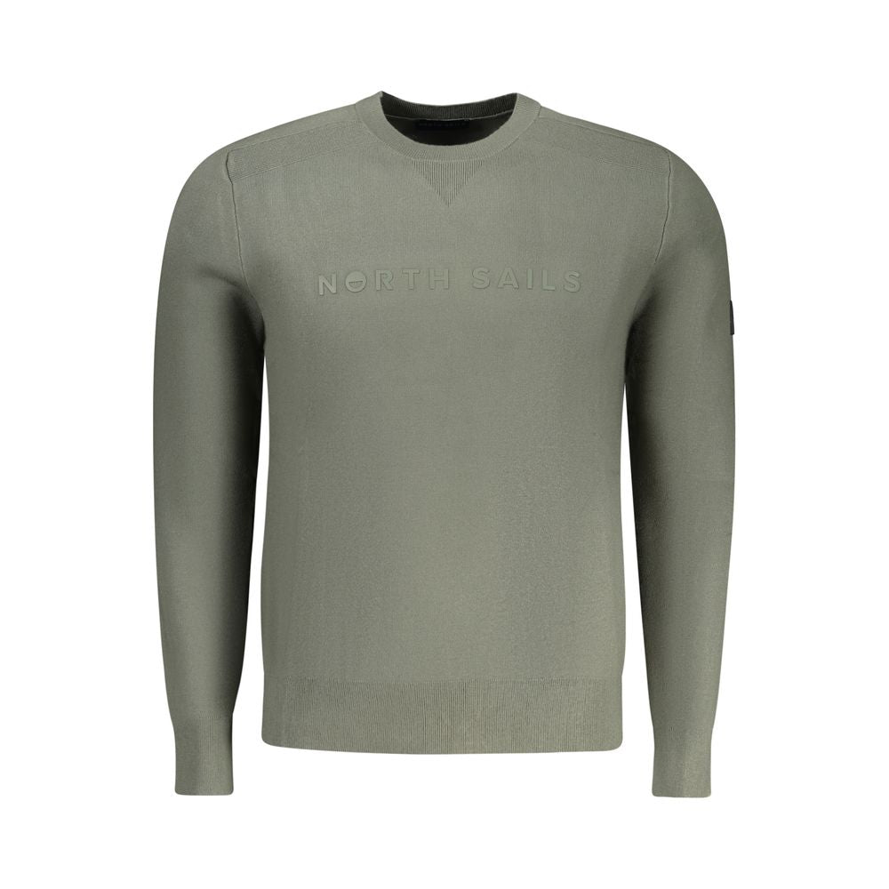 North Sails Grüner Nylon-Sweatshirt