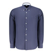 North Sails Blu Baumwollhemd Herren