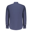 North Sails Blu Baumwollhemd Herren