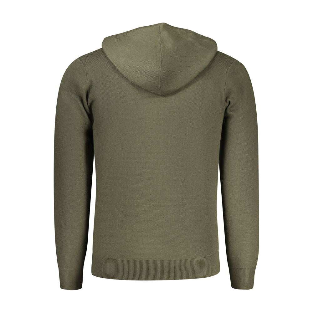 Norway 1963 Verde Poliammide Herren Cardigan