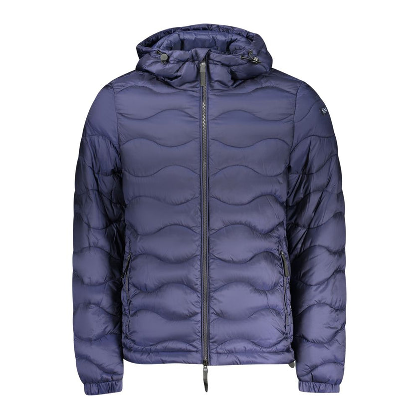 Norway 1963 Blaue Herrenjacke aus Polyamid