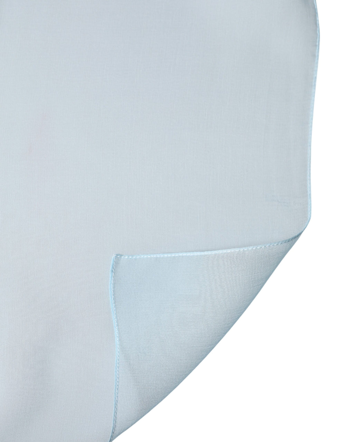Dolce & Gabbana Light Blue Stole Silk Scarf Neck Wrap Scarf