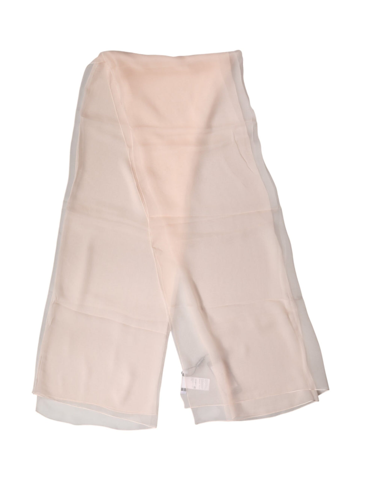 Dolce & Gabbana Light Pink Silk Stole Scarf Neck Scarf
