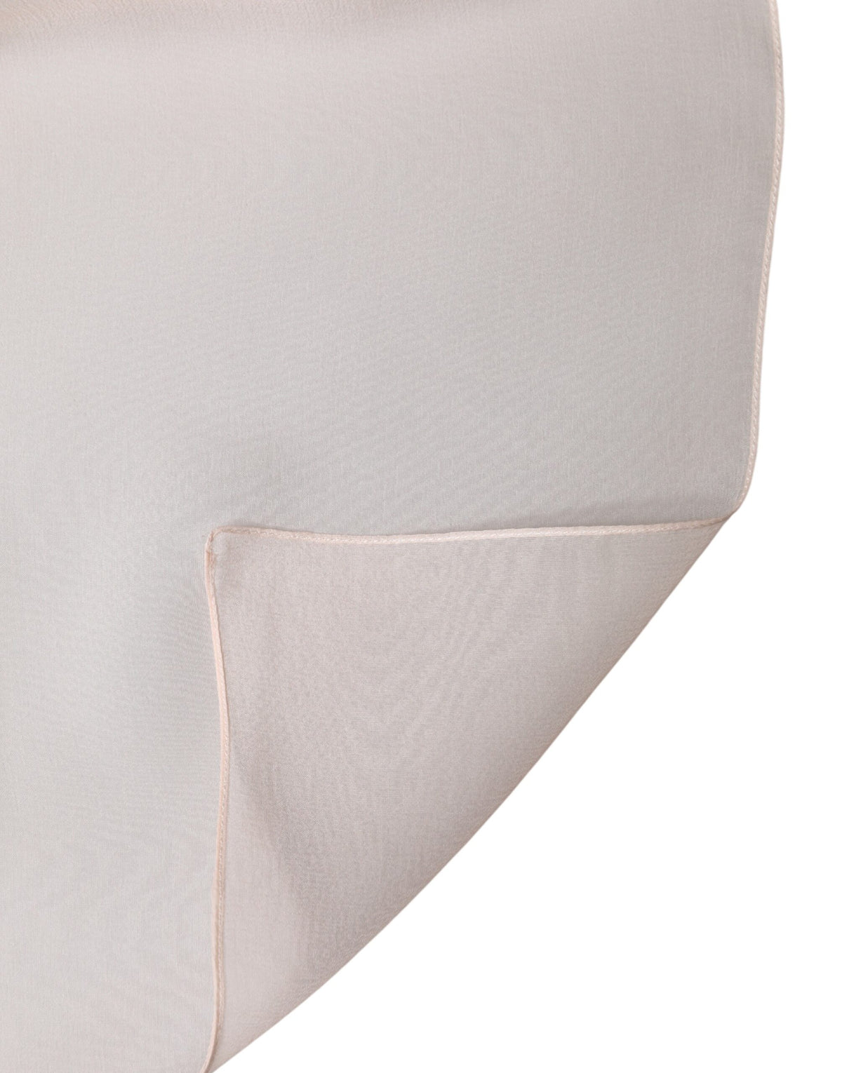 Dolce & Gabbana Light Pink Silk Stole Scarf Neck Scarf