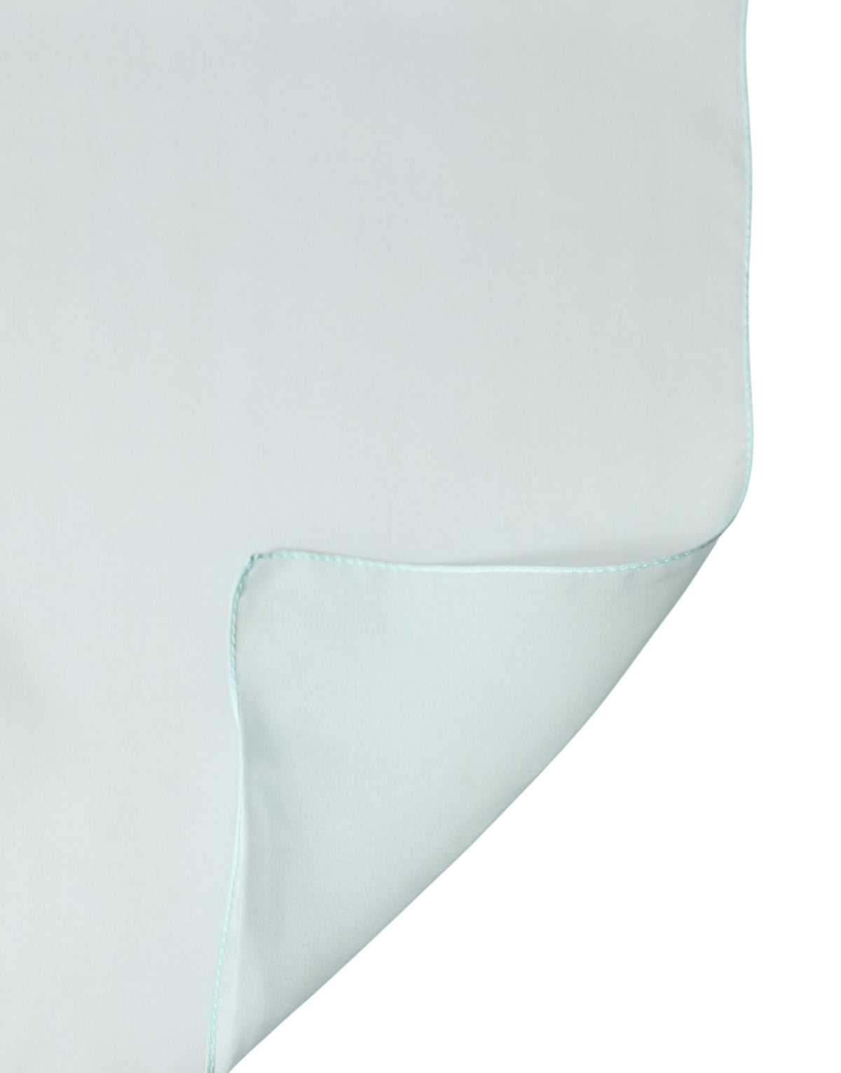 Dolce & Gabbana Light Turquoise Silk Stole Neck Scarf Shawl