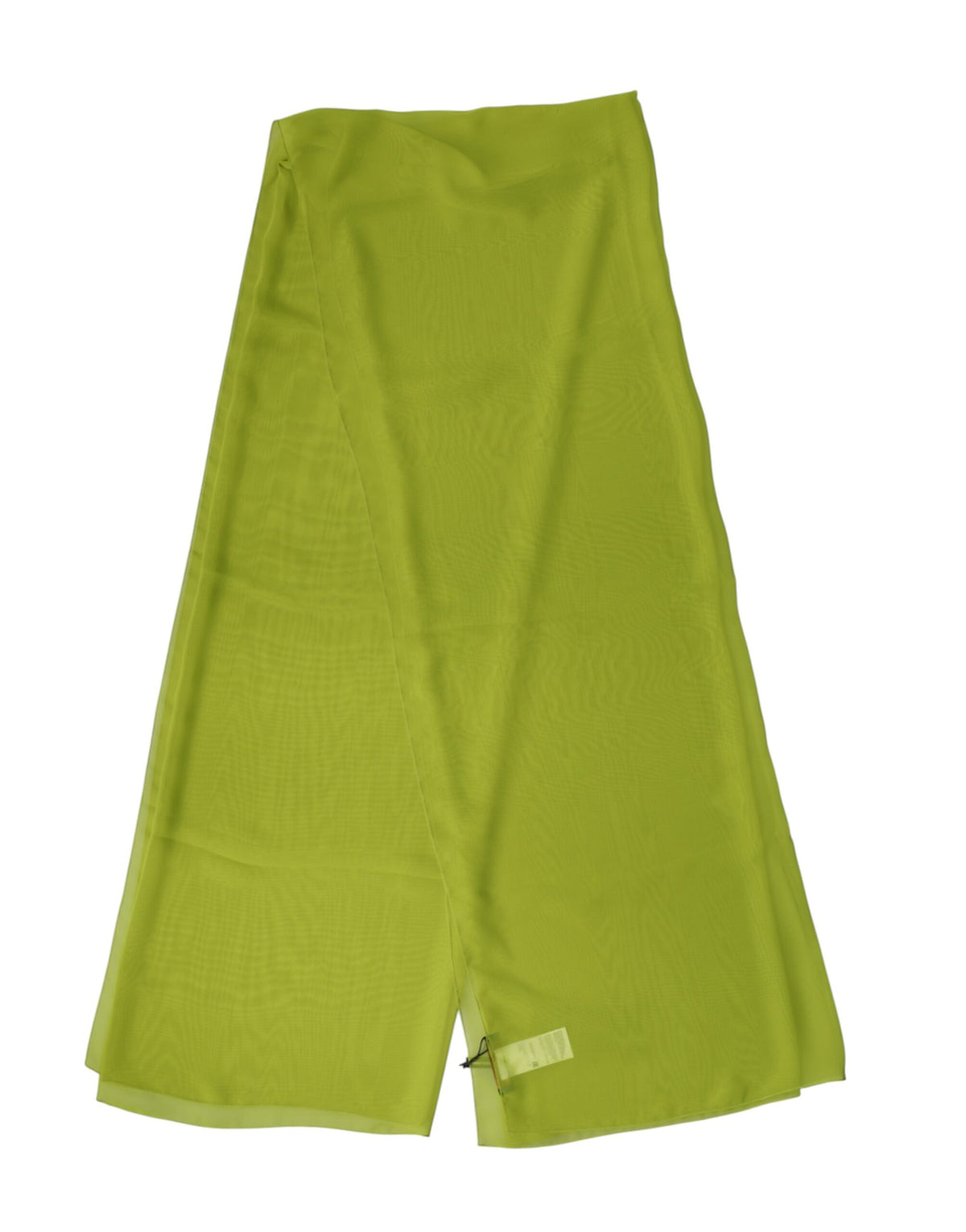 Dolce & Gabbana Green Polyester Stole Neck Scarf Shawl