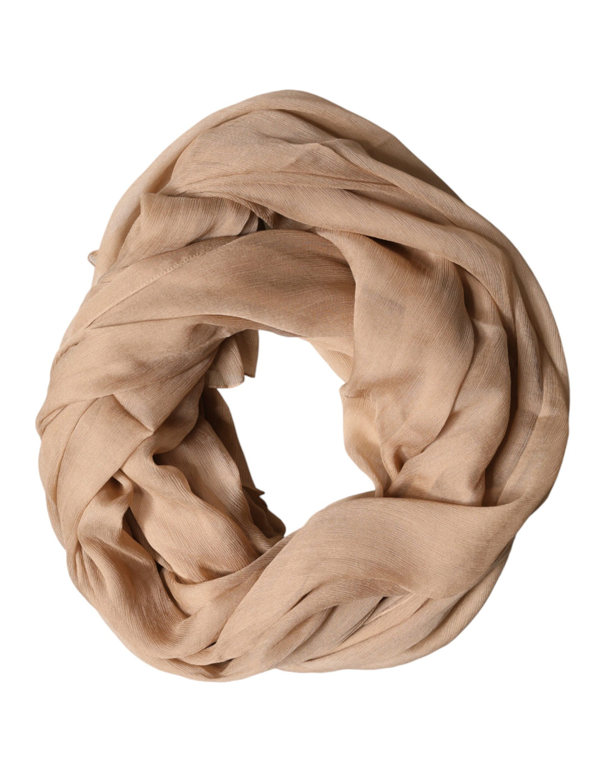 Dolce & Gabbana Men's Brown Silk Scarf – Neck Wrap and Stole
