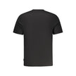 Fila Schwarzes Baumwoll-T-Shirt für Herren