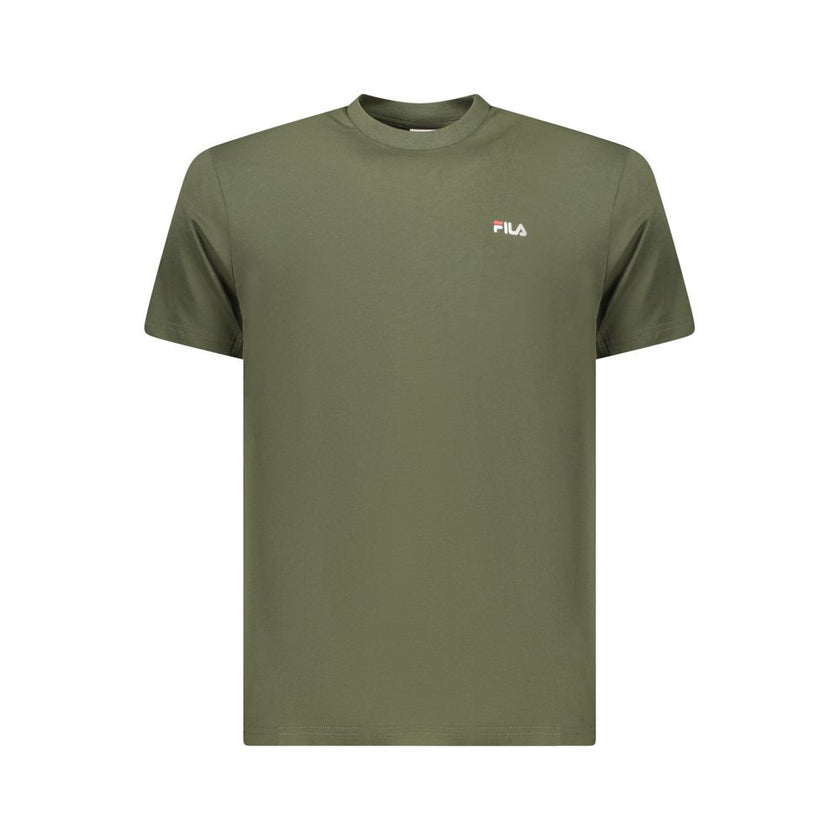 Fila Verde Baumwoll-T-Shirt für Herren