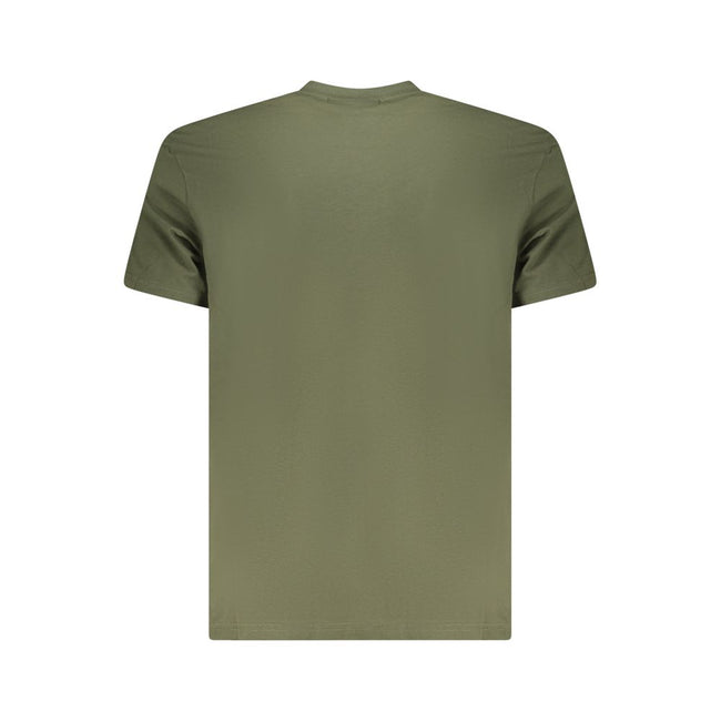 Fila Verde Baumwoll-T-Shirt für Herren