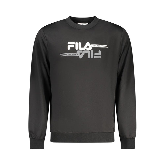 Fila Schwarzer Baumwoll-Sweatshirt