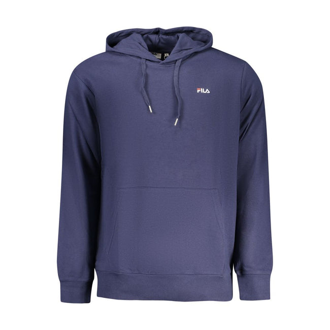 Fila Blauer Baumwoll-Kapuzenpullover für Herren