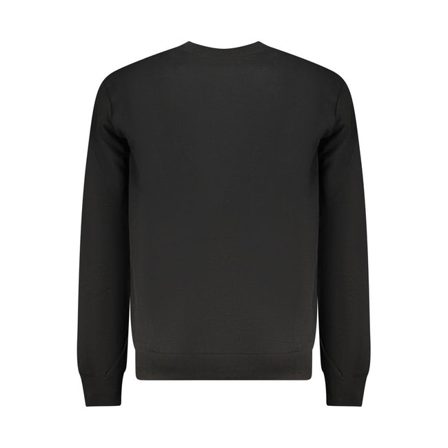 Fila Schwarzer Herren-Sweatshirt aus Bio-Baumwolle