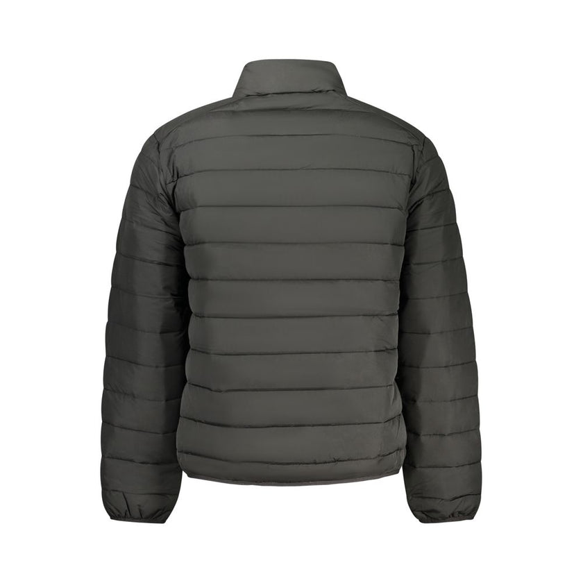 Fila Schwarze Polyester-Herrenjacke