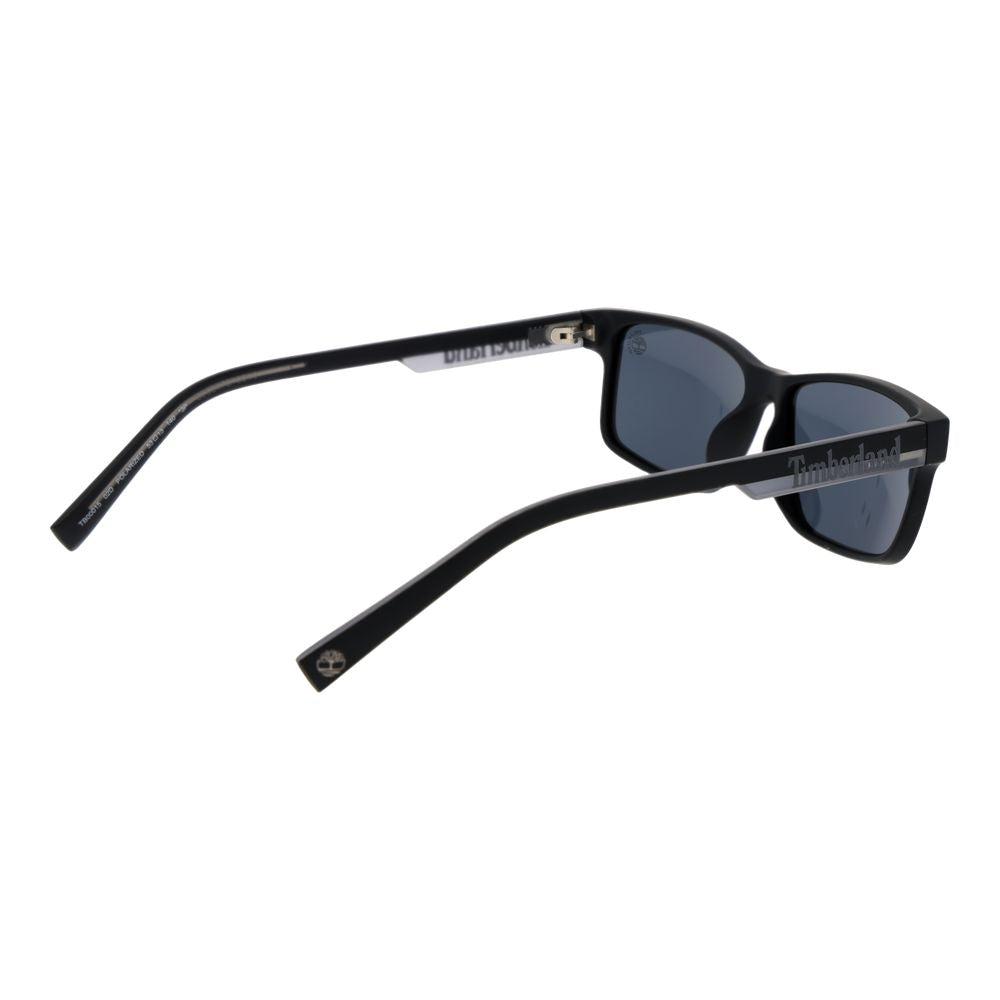 Timberland Sonnenbrille aus schwarzem Edelstahl