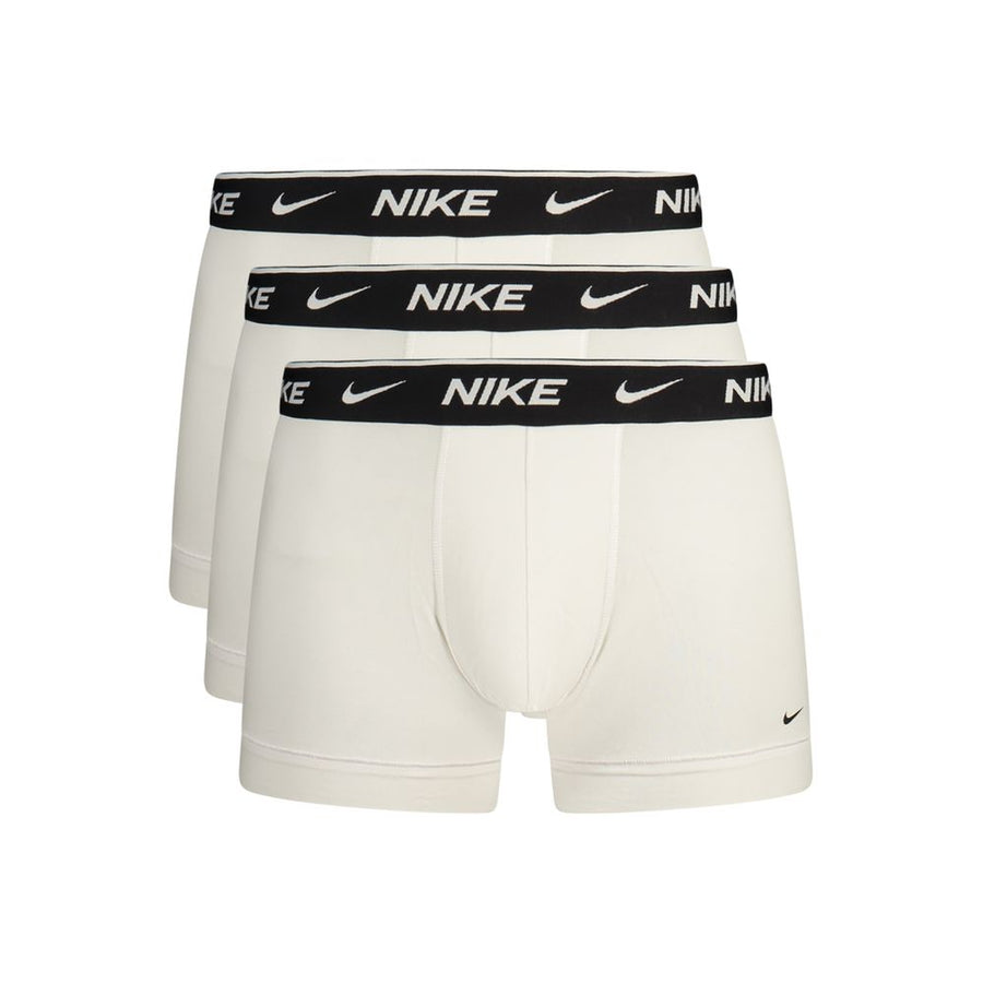 Nike Men's White Cotton Boxer Briefs